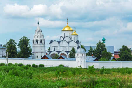 Pokrovsky Monastery, Convent of the Intercession, Suzdal, Russiaの写真素材