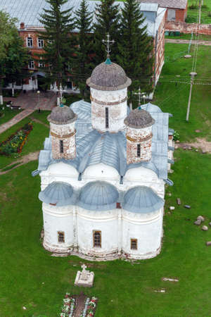 View from Bell Tower on Rizpolozhensky Monastery, Suzdal, Russiaのeditorial素材
