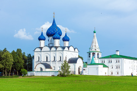 Cathedral of the Nativity of the Theotokos (1222),  Suzdal Kremlin, Russiaのeditorial素材
