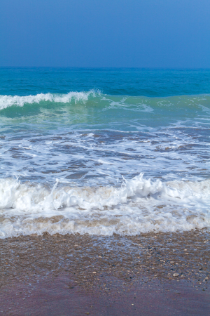 Summer Beach Scene and Mediterranean Sea, Cyprus