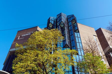 Munich, Germany - October 20, 2017:  Gasteig cultural center, hosts the Munich Philharmonic...