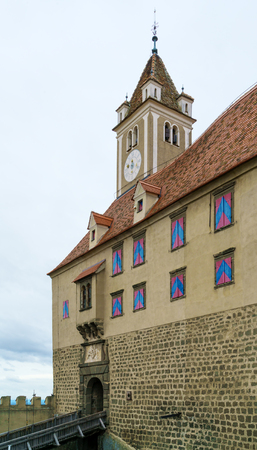 Hochburg or inner stronghold of Riegersburg Castle, Styria, Austriaのeditorial素材