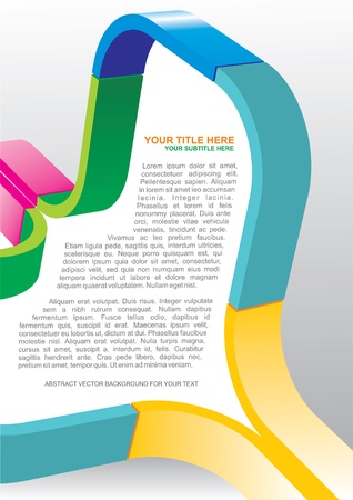 Abstract Vector Background Concept For Poster Or Brochureのイラスト素材