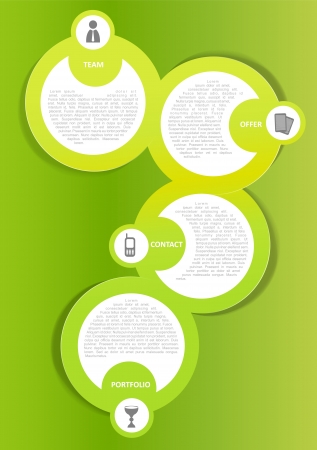 Vector color background concept design for brochure or websiteのイラスト素材