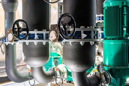 Blue butterfly gate valve to prevent reverse flow of water