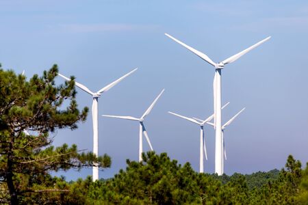 Wind Turbine - alternative and green energy source.