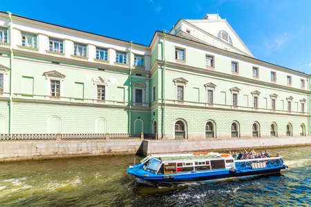 SAINT PETERSBURG, RUSSIA - JUNE 09, 2021: The Mariinsky Opera and Ballet Theatre.のeditorial素材