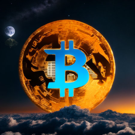 Bitcoin Eclipse Above Cloudsの素材