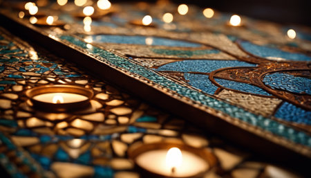 Candlelit Ornamental Artの素材