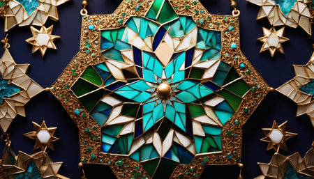 Intricate Islamic Geometric Patternの素材