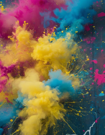 Abstract Explosion of Colorの素材