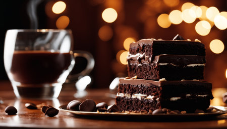 Decadent Chocolate Layer Cakeの素材