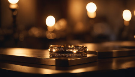 Diamond Bands on Moody Backgroundの素材