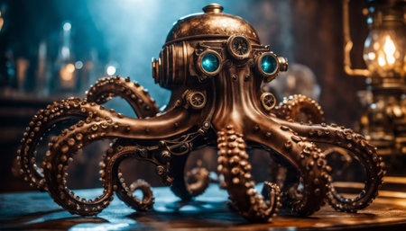 Steampunk Octopus Artifactの素材