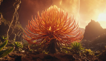 Exotic Alien Flora Bloomの素材