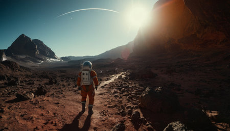 Martian Explorer at Duskの素材