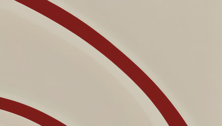 Abstract Curved Lines on Cream Backgroundの素材