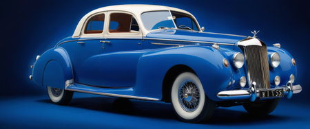 Classic Blue Vintage Sedanの素材