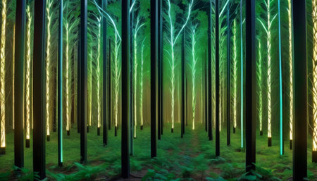 Cryptocurrency Concept Artの素材