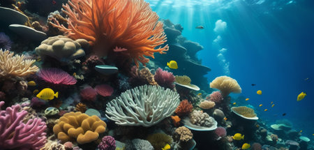 Vibrant Underwater Ecosystemの素材