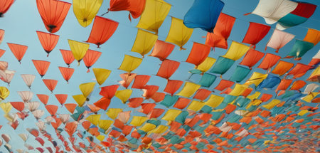 Kaleidoscope of Hot Air Balloonsの素材