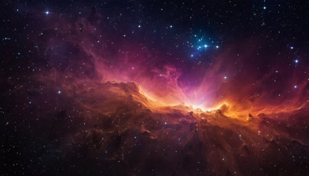 Cosmic Nebula in Deep Spaceの素材