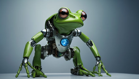 Futuristic Robotic Frog Conceptの素材