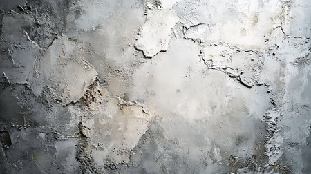 Textured concrete wall with weathered surface detailsの素材