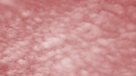 Beautiful aerial sky with big cute romantic blue cloudsの写真素材