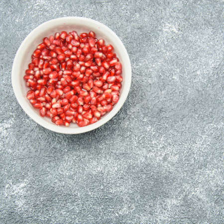 Delicious juicy ripe pomegranate fruit close up