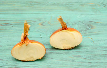 Delicious juicy spicy onion close upの写真素材