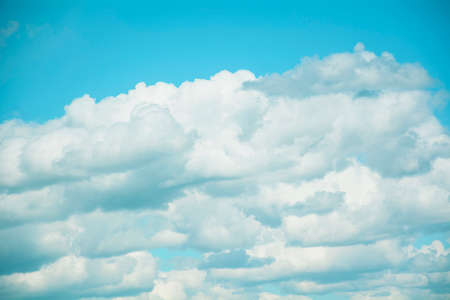 Blue sky with beautiful clouds