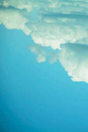 Blue sky with beautiful clouds