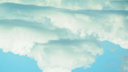 Blue sky with beautiful clouds