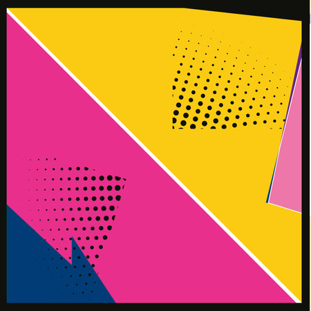 Halftone comic background. Pop art frame - Vectorのイラスト素材