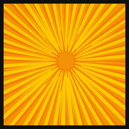 Halftone comic background. Pop art frame - Vectorのイラスト素材