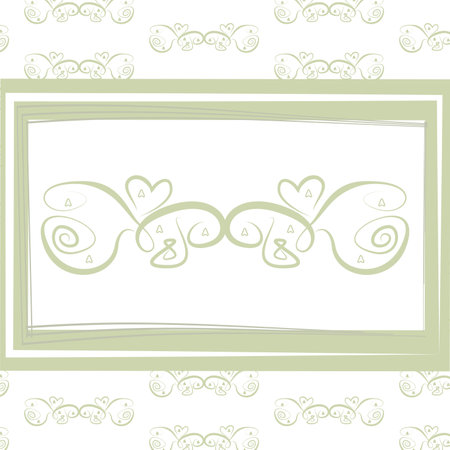Vintage wallpaper of arabesquesのイラスト素材