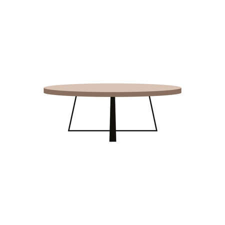 Isolated elegant center table icon Home decorationのイラスト素材