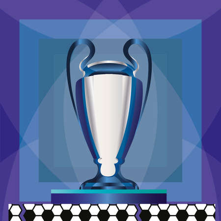 Isolated champion trophy cup Firts place Vectorのイラスト素材