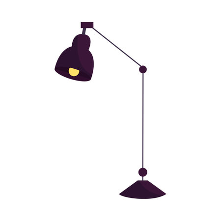 Isolated colored lamp icon image Vectorのイラスト素材