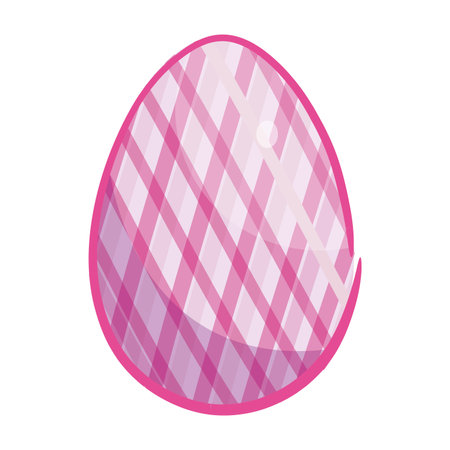 Isolated colored easter egg icon Vectorのイラスト素材