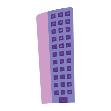 Isolated colored building architecture icon Vectorのイラスト素材