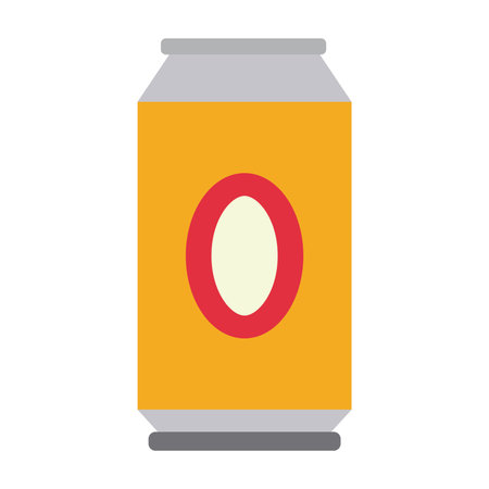Zero alcohol beer can. Vectorのイラスト素材