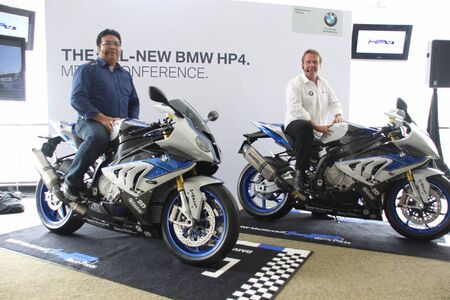 BMW HP4 launch in Malaysia at the Sepang International Circuitのeditorial素材