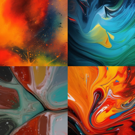 Set of colorful abstract backgrounds. Vector illustration for your graphic design.の素材