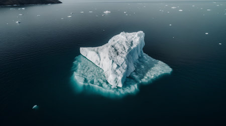 Iceberg in Glacier Lagoon, Ilulissat, Greenlandの素材