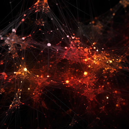 abstract fractal background a computer-generated 2D illustration, textureの素材