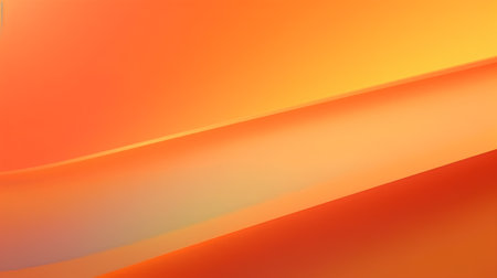 abstract background with smooth lines in orange and yellow colors for designの素材