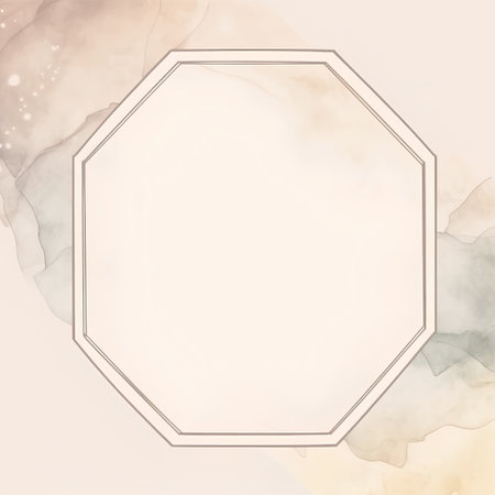Marble background with gold frame. Vector illustration for your design.の素材