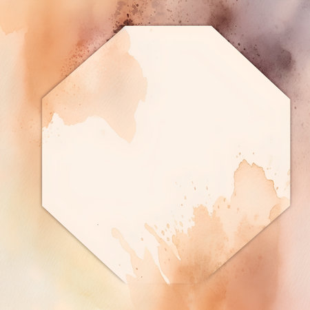 Abstract watercolor background for your design. Hand-drawn illustration.の素材